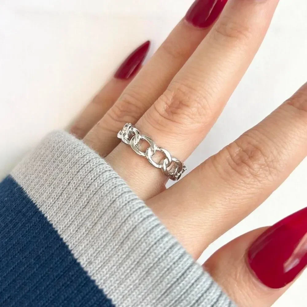 Vintage Inspired Luxury Silver Tone Ring